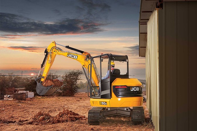 Mini Escavadora JCB 50Z-2 - Image 2